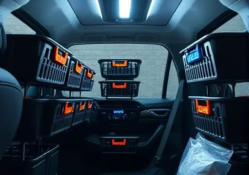 Оптимизация хранения в салоне с помощью модульных автокорзин